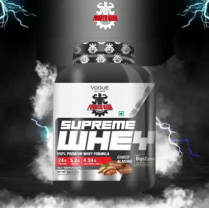 VOGUE SUPREME WHEY PROTEIN POWDER SUPPLEMENT 60 SERVINGS 2 kg,